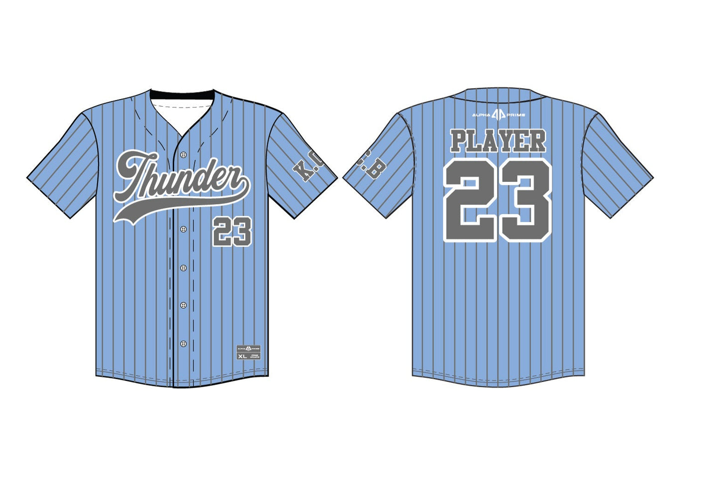 Rolling Thunder Jersey - Blue
